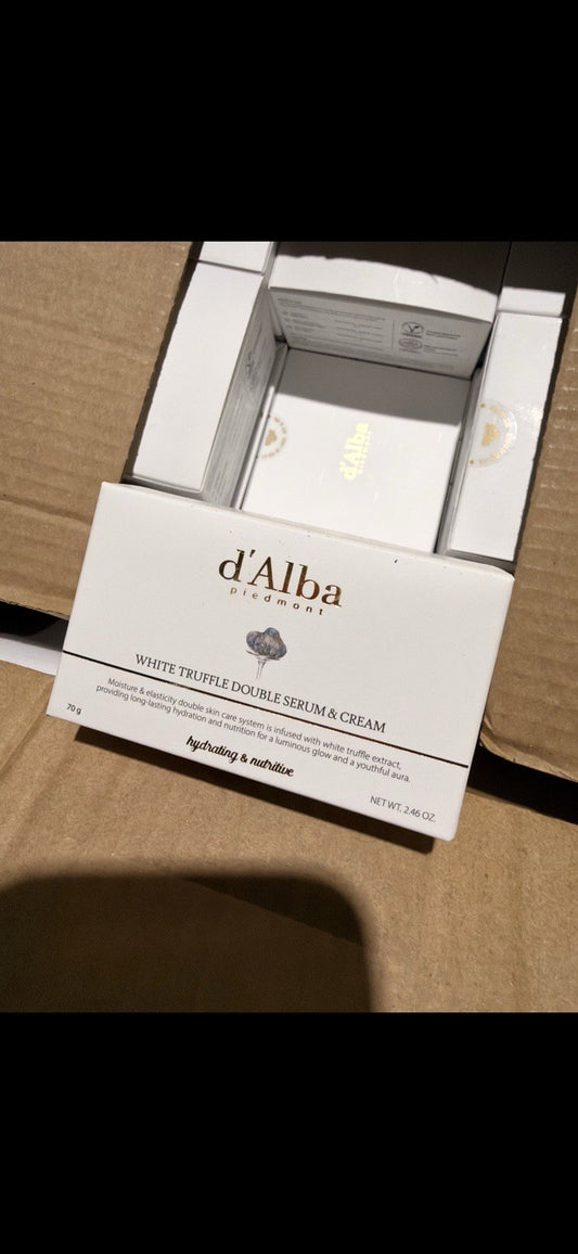 d'Alba Piedmont  White Truffle Double Serum & Cream  70g / 2.46oz1