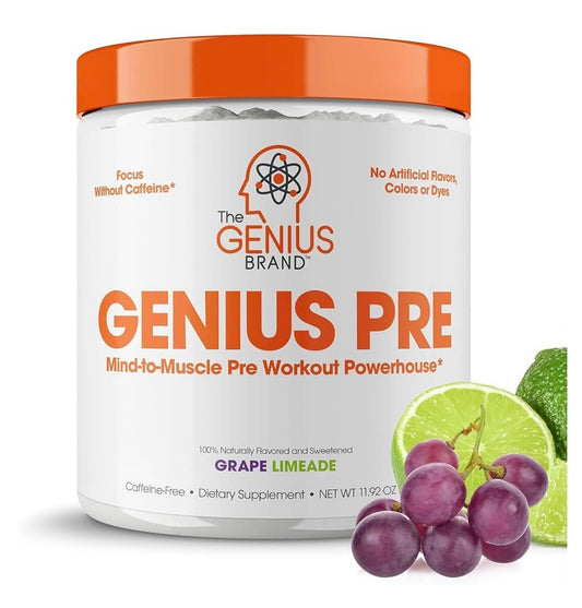 The Genius Pre Workout Grape Limeade  11.92oz0