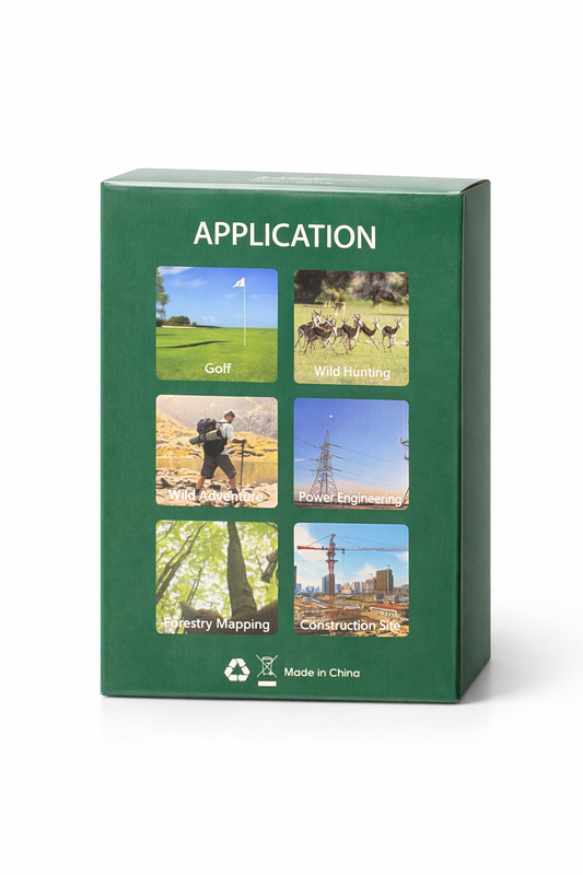 Golf Laser Rangefinder w/ Slope, 7x Magnify, 1200yds Range