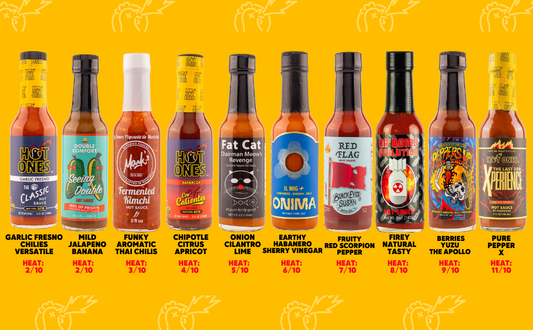 Hot Ones Hot Sauce 10 Pack - Season 24