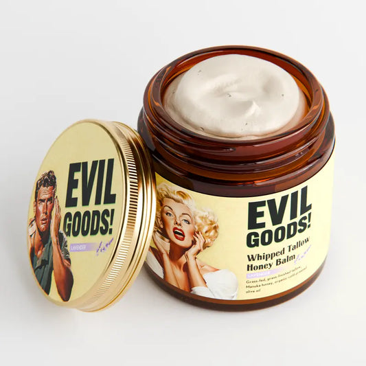Evil Goods Whipped Beef Tallow  Honey Balm Lavender